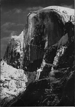 Adams, Ansel - Photograph of Yosemite on Christmas Dinner Menu for Dept. Of Speech and Drama of Stanford University at the Ahwahnee