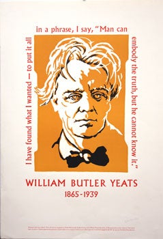 Item #51-0397 Portrait of William Butler Yeats. Robert Baldock, Wesley Tanner