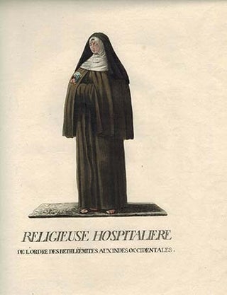 Item #51-0406 Réligeuse Hospitalière de l'ordre des Bethléémites aux Indes Occidentales....