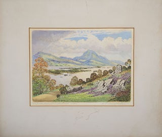Item #51-0522 Loch Maree Ross-Shire (the Scottish Lochs). Robert Creswell Boak