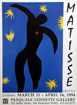 Matisse, Henri - Poster for Matisse. Color and Line