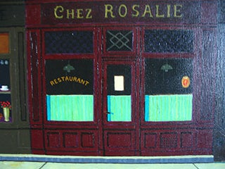 Item #51-0600 Chez Rosalie. [Restaurant]. John Payne