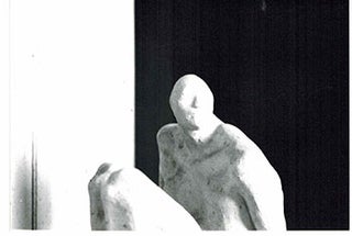Item #51-0622 Photograph of he sculpture El luchador Enmascarado. 1987. Armando Romero