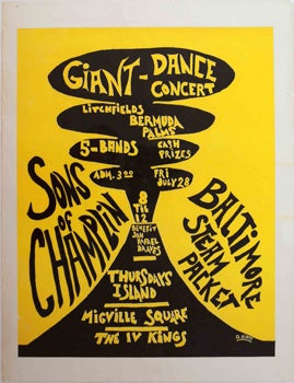 Item #51-0658 Giant Dance Concert, featuring Sons of Champlin. O. Hiatt