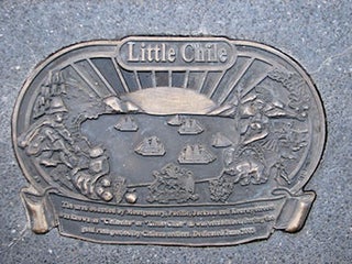 Item #51-0669 Plaque for "Chilecito," or San Francisco's Little Chile Kearny near Columbus...