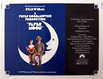 Bogdanovich, Peter, Ryan O'Neal and Tatum O'Neal - Paper Moon