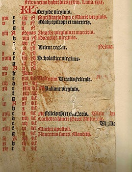 Brandis, Moritz (Printer) - Missale Magdeburgense. [Incunabulum]