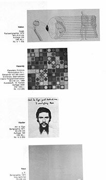 Item #51-0722 Katalog der Editions-Auslieferung Ha. Jo. Müller. [Catalogue of original...