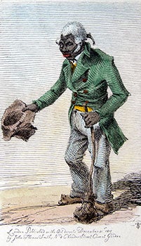 Item #51-0766 Charles M'Gee, a notorious black man,f rom Etchings of Remarkable Beggars,...