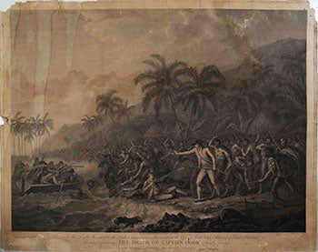 Francesco Bartolozzi; William Byrne; after John Webber 1725-1815; - The Death of Captain Cook
