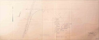 Item #51-0841 Spreckels Sugar Co. Station Map of Sugarfield Woodland, Yolo County. Southern...