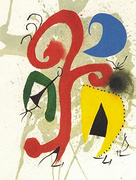 Item #51-0850 Jardin au Clair de Lune. Joan Miró, Jean Leymarie Bernard Anthonioz, Michel...
