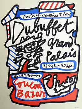 Item #51-0910 Festival d'automne à Paris. Jean Dubuffet