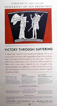 Item #51-0919 Victory through Suffering. Symposium XX. Lindsley Hall, after the Meletos Painter