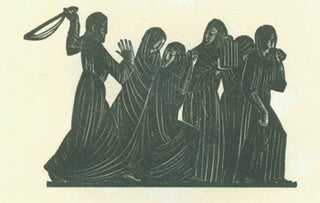 Item #51-0925 Money Changers or Christ and the Money-Changers. Eric Gill