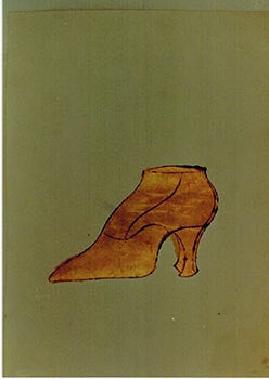 Item #51-0992 Untitled [Lady's Shoe]. Photograph with Certificate of Authenticity. Andy Warhol, Frederick W. Hughes, Executor.