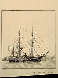 Item #51-0999 USS Powhatan. J. J Olawson