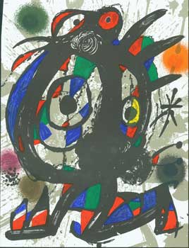 Item #51-1051 Plate I from Joan Miró Lithographe IIII. Joan Mir&oacute
