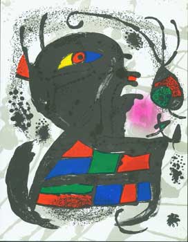 Item #51-1052 Plate V from Joan Miró Lithographe IIII. Joan Mir&oacute