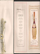 New Year's Eve Dinner and Wine List for Bergez-Frank's Old Poodle Dog Restaurant, San Francisco, 1912.