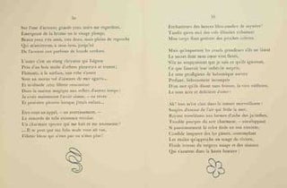 Item #51-1135 4 page spread from Poésies Antillaises, illustrées par Henri Matisse....