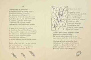Item #51-1139 4 page spread from Poésies Antillaises, illustrées par Henri Matisse....