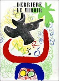 Item #51-1155 Derrière Le Miroir N°s 29-30. Miró. Joan Miró, Jacques Prévert et Michel Leiris Raymond Queneau, artist, authors.