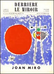 Item #51-1156 Derrière Le Miroir N°s 14-15. Miró. Joan Miró, Jean Cassou Tristan...