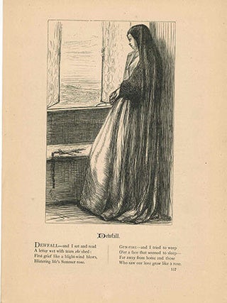 Item #51-1172 Dewfall or Count Burckhardt. James Abbott McNeill Whistler