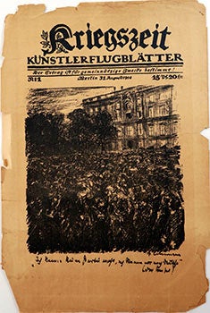 Item #51-1242 Kriegszeit. Heft. No. 1, Max Liebermann