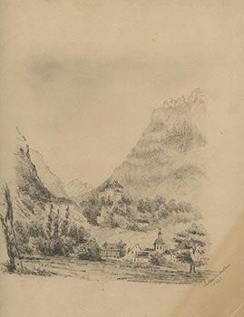 19th Century Artist - Chteau de Menthon