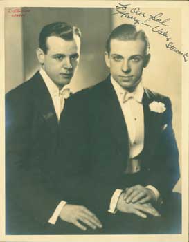 Vale & Stewart (entertainers) and Walter Bird (photographer) - Signed Photograph of Vale & Stewart