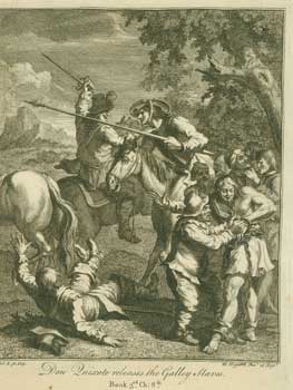 Item #51-1369 Four engravings from The Life and Exploits of the ingenious gentleman DON QUIXOTE DE LA MANCHA, Translated from the Original Spanish of MIGUEL CERVANTES DE SAAVEDRA By Charles Jarvis, Esq. William Hogarth.