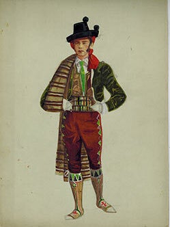Item #51-1491 Bohemian or Tyrolean Figure. Herbert Norris