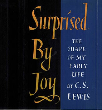 Item #51-1534 Original Art for the dust-jacket of Surprised by Joy: The Shape of My Early Life by C.S. Lewis. Philip Grushkin.
