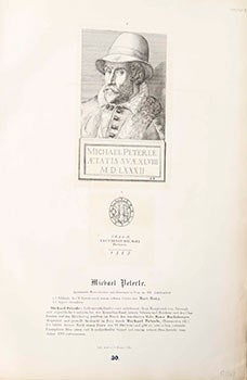 Peterle, Michael (1537-1588) - Michael Peterle, Bruchdrucker, Formschneider Und Illuminist Zu Prag IM XVI Jahrhundert