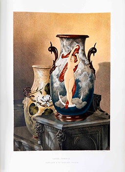 Item #51-1620 Vases, Faience par Haviland & Cie., Limoges., France. Haviland, Limoges Cie