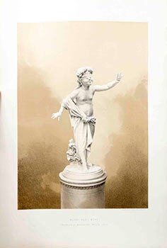 Item #51-1659 Blind-Man's Buff, STATUE at the American Centennial Exhibition at Philadelphia....