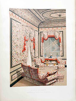 Item #51-1660 Interior Decoration by Carrington de Zouché & Co. of Philadelphia at the ...