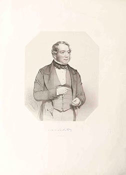 Maguire, Thomas Herbert (1821 - 1895) - Portrait of Edwin Lankester