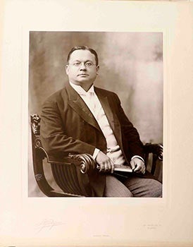 Item #51-1695 Portrait of William Rainey Harper, President of University of Chicago [in 1903]. J....