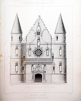 Item #51-1792 La Renaissance Monumentale en France, specimens. spécimens de composition et...