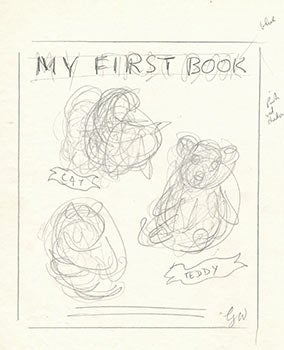 Item #51-1819 Trial Design for Cover of "Baby's First Book" (My First Book) VI. Signed. Garth...