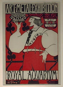 Item #51-1825 The Knave of Clubs - Poster for Art - Metal - Exhibition at the Royal Aquarium....