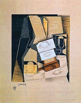 Gris, Juan - Le Moulin  Caf I. From Au Soleil Du Plafond. First Edition