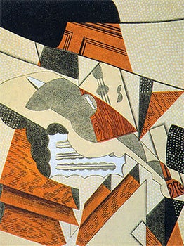 Item #51-1830 Violin. From au Soleil du Plafond. First edition. Juan Gris