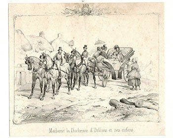 Adam, Victor (1801-1866) - Madame la Duchesse D'Orlans Et Ses Enfans