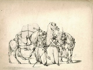 Item #51-1892 Arabs with Horses and Camels. Henry Alken, 1785 – 1851