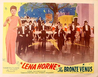 Item #51-1928 Lena Horne in the Bronze Venus. ("the duke is Tops"). Lena Horne, Ted Toddy