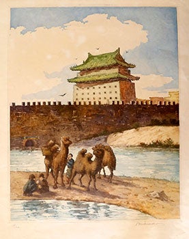 Item #51-1945 Mur de la Cité Sud, Pékin. P. Mehuancot